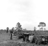 Couldn't find exact photo, but this is a picture of a "Man looking at above ground tomb at Saint Joseph's Cemetery - Port Saint Joe, Florida"