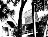 10-- Photonegative of the Coconut Grove Library