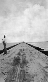 "During construction of the Overseas Highway"