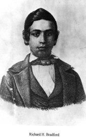 Marker says Richard G Bradford. FL Memory says Richard H Bradford.