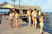 Photo of People on Pier - not after 1960