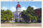 Postcard of Old Jackson County Courthouse