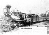 "Sanford & St. Petersburg Railroad Company engine #11" ca 1895