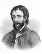 Drawing of Hernando De Soto