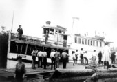 18-- Photo of a Steamboat at Kings Ferry