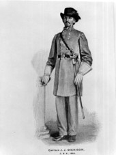1864 Portrait of J. J. Dickison