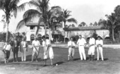 "Golfers at the Granada Country Club golf course" 1924
